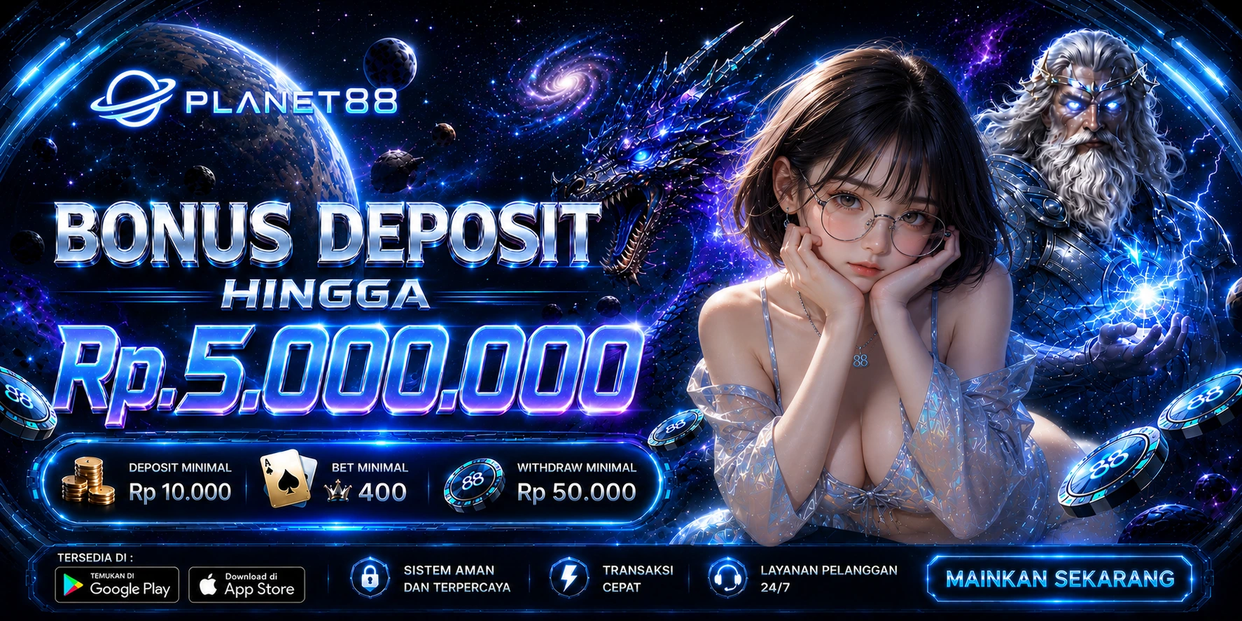 BONUS PETIR PECAH DILUAR